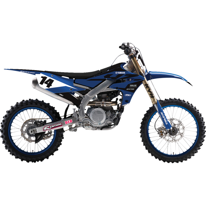 Factory Effex SR1 Series Shroud/Airbox Graphic Kit for YZ85 15-21