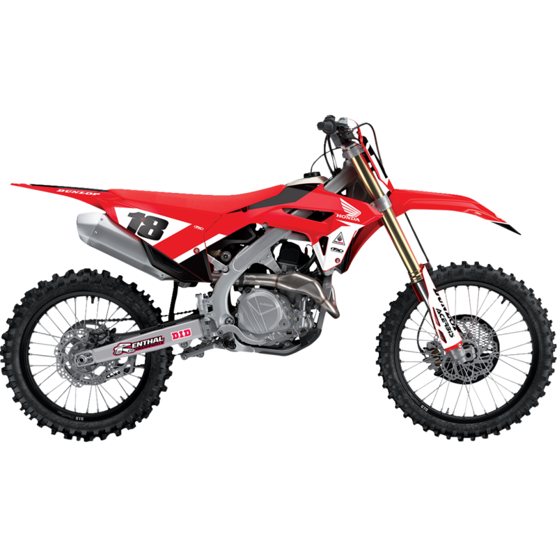 Factory Effex SR1 Series Shroud/Airbox Graphic Kit for CRF110F 19-24