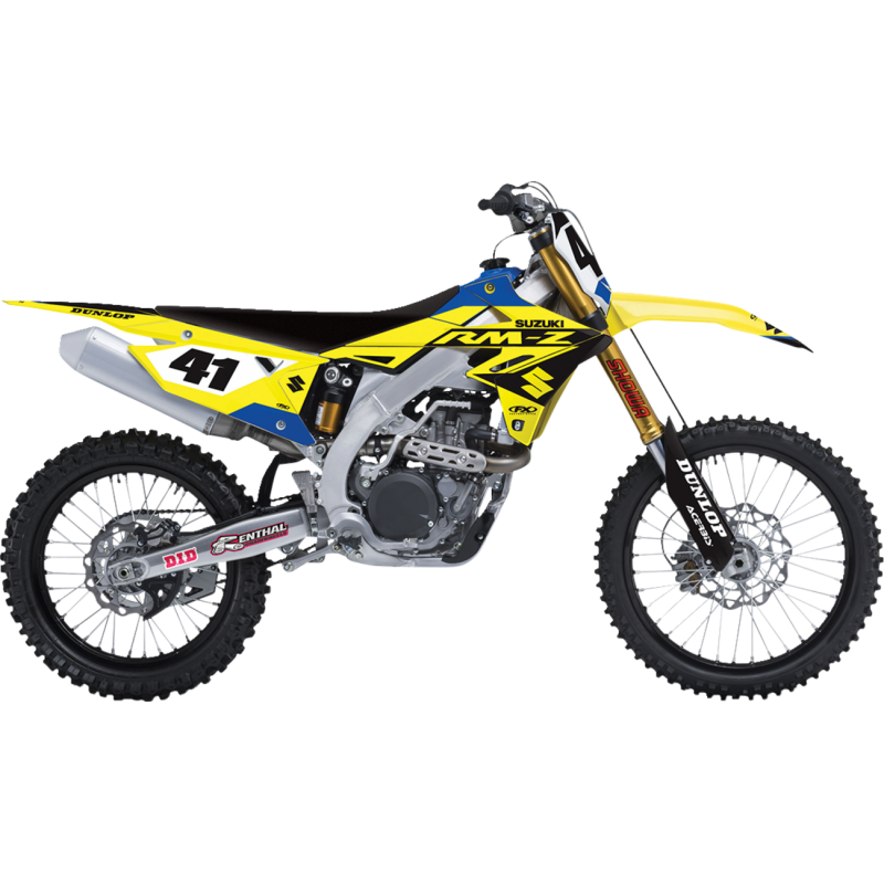Factory Effex SR1 Series Shroud/Airbox Graphic Kit for RM-Z250 19-24, RM-Z450 18-24