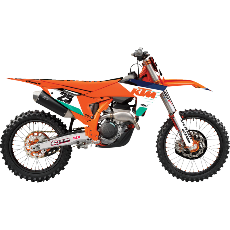 Factory Effex SR1 Series Shroud/Airbox Graphic Kit for 125-450 SX/SX-F 23-24, 250-450 SX-F 22.5, XC/XC-F 23-24, EXC/EXC-F/XC-W/XCF-W 24