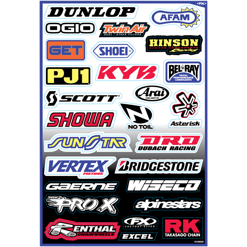 Sponsor Sticker Kit A