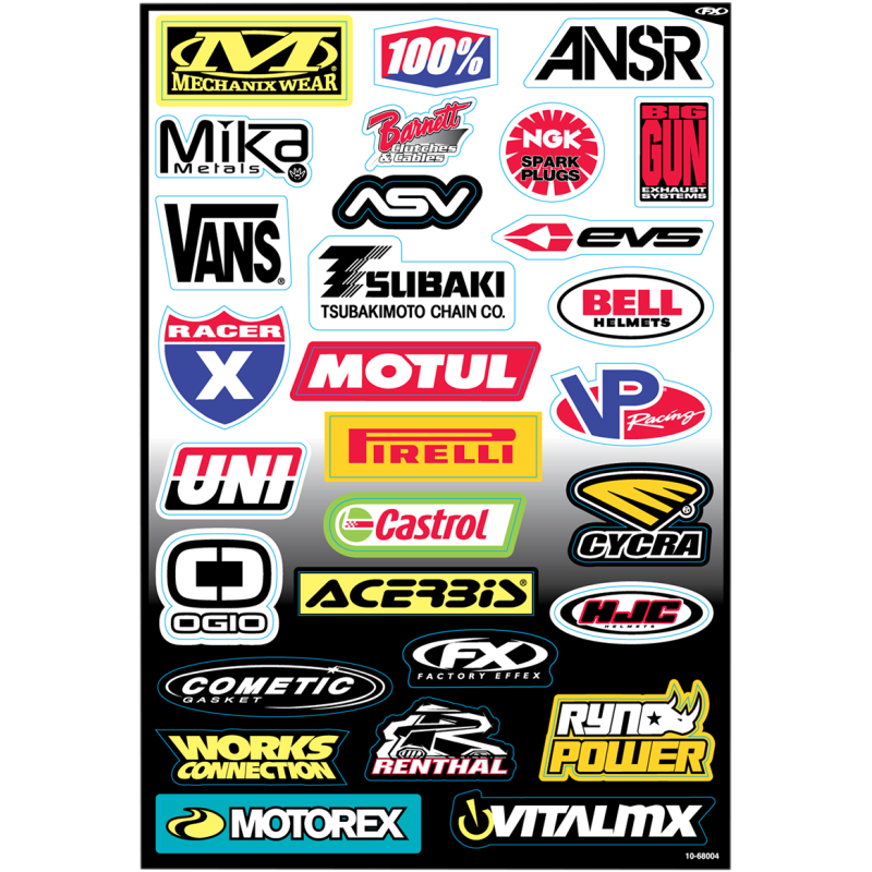 Sponsor Sticker Kit C