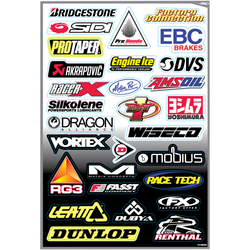Sponsor Sticker Kit D