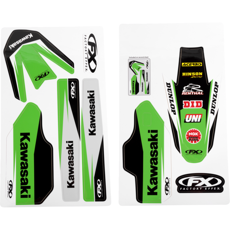 Factory Effex Universal Trim Kit for KX250 25, KX450 24-25
