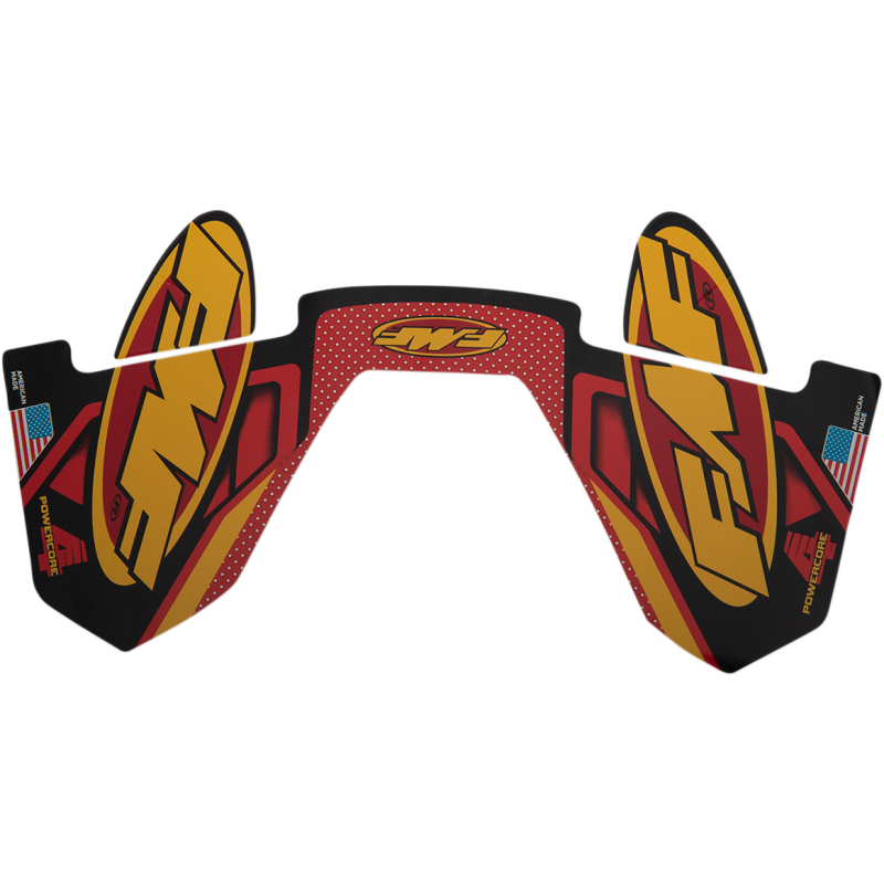 FMF Factory 4.1 Hex Powercore 2-Part Wrap Logo Decal