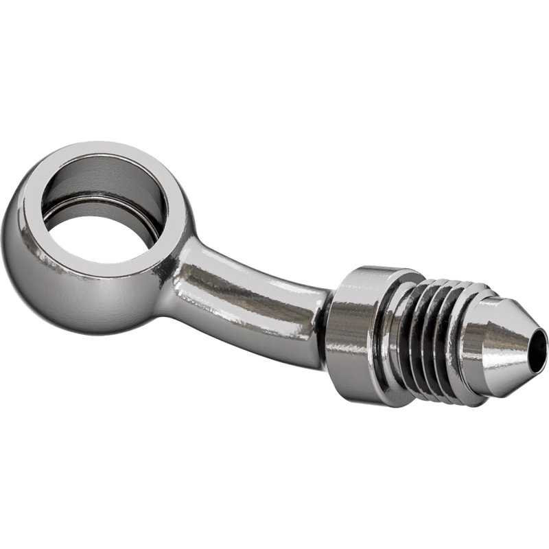 Polished Stainless 35° 3/8"/10 mm Banjo Fitting