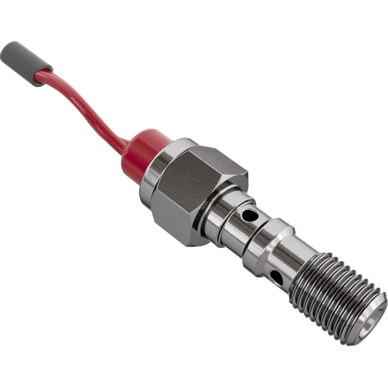 Brake Switch Banjo Bolt, Double, 10 mm x 1.00