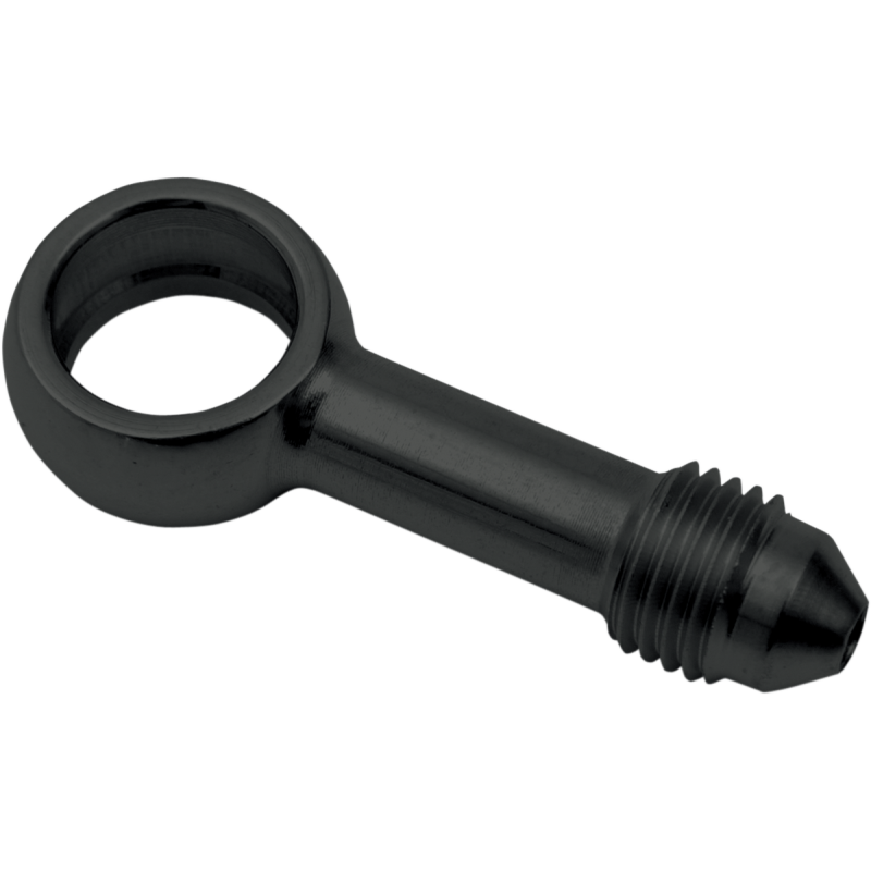 Ebony Straight 7/16" Banjo Fitting