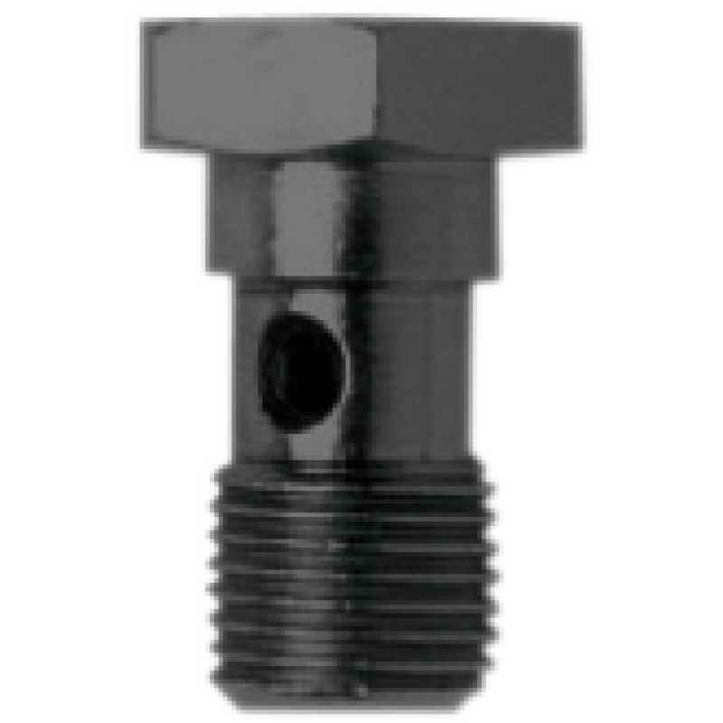 Ebony 7/16"-24 Single Banjo Bolt