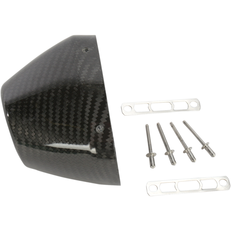 FMF RCT Repl. End Cap Kit, Carbon