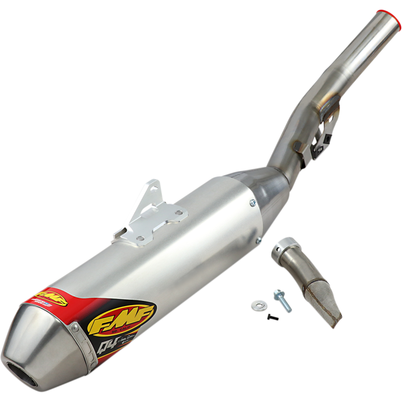 FMF Q4 Hex Spark Arrestor Slip-On Muffler - Yamaha YZ250FX