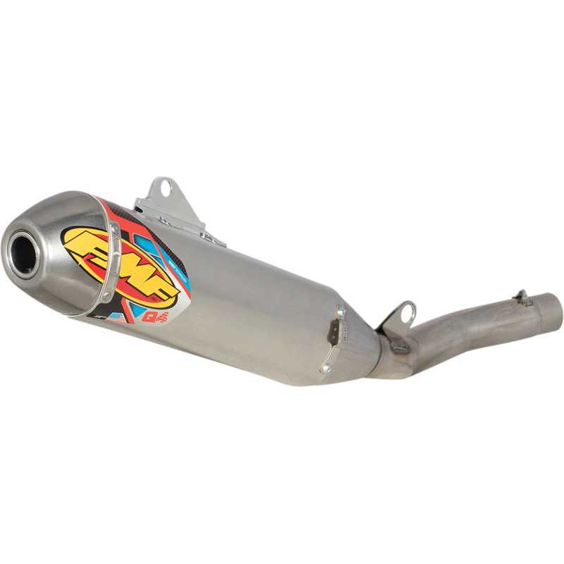 FMF Q4 Hex Spark Arrestor Slip-On Muffler - Honda CRF450R