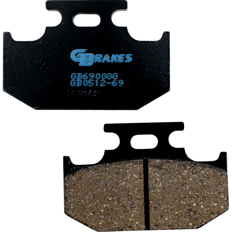 GBrakes Semi-Metallic Rear Brake Pad