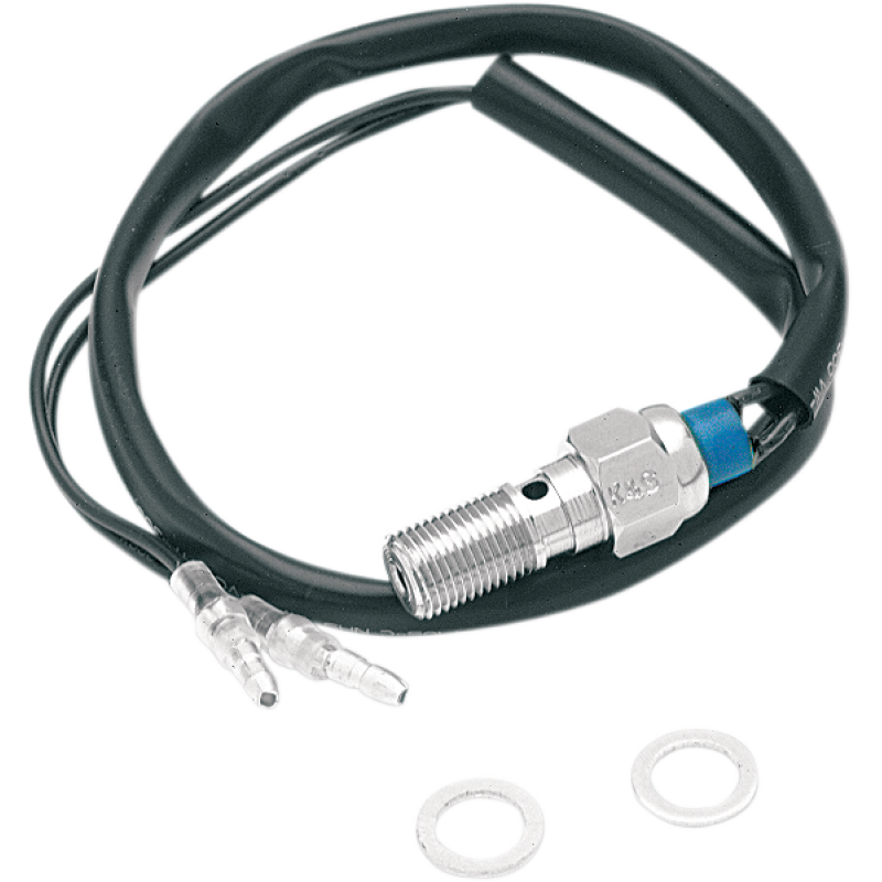 Hydraulic Brake Light Switch, Single Bleed, 7/16" x 24