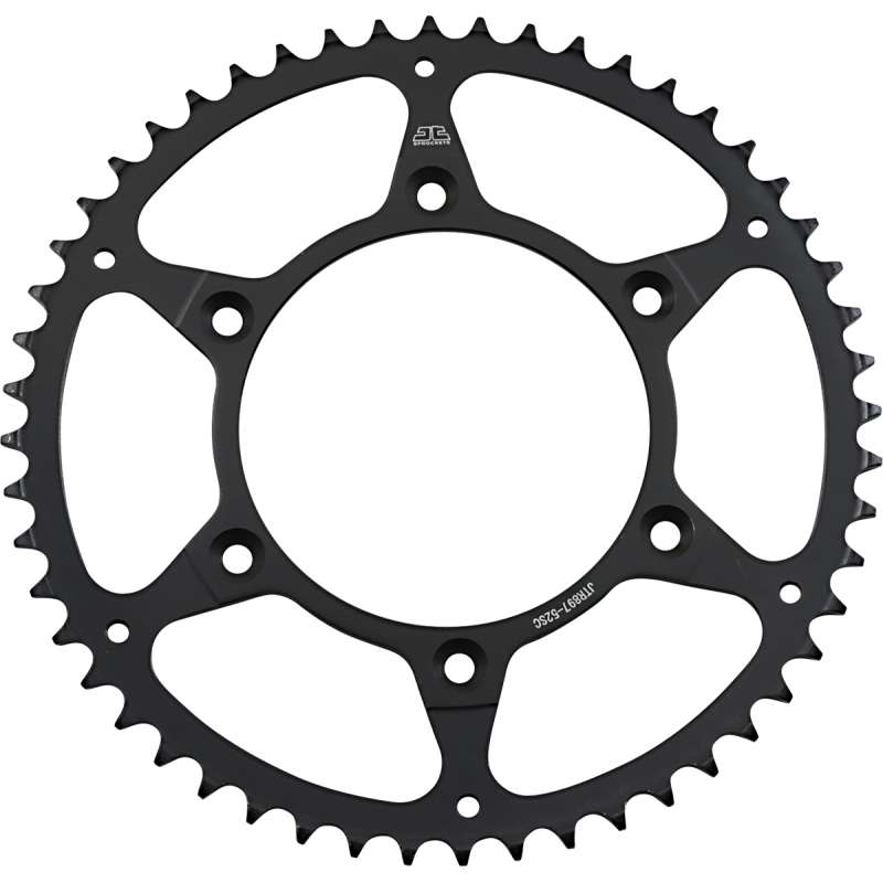 JT Sprockets Self-cleaning Steel Rear Sprocket - 52T