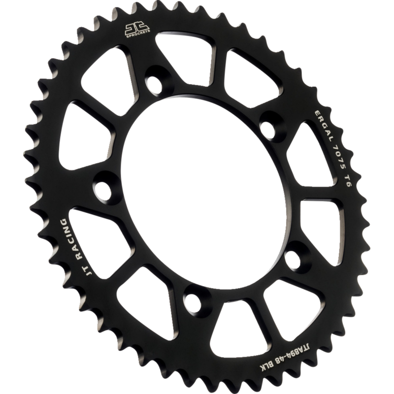 JT Sprockets RaceLite Black Aluminum Rear Sprocket - 48T