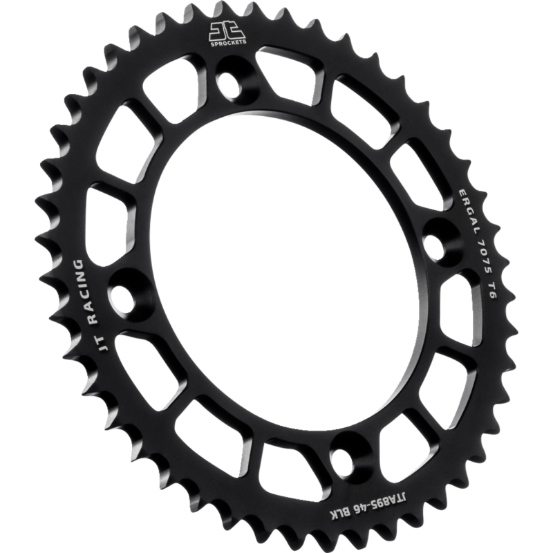 JT Sprockets RaceLite Black Aluminum Rear Sprocket - 46T