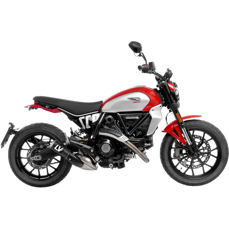 LeoVince Carbon Fiber LV-10 Slip On for Ducati Scrambler