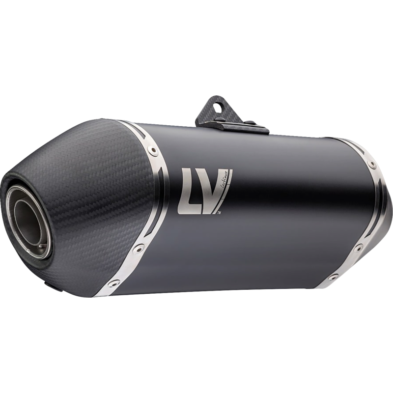 LV-14 Slip-On Muffler - Matte Black