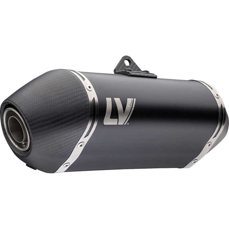 LV-14 Slip-On Muffler - Matte Black