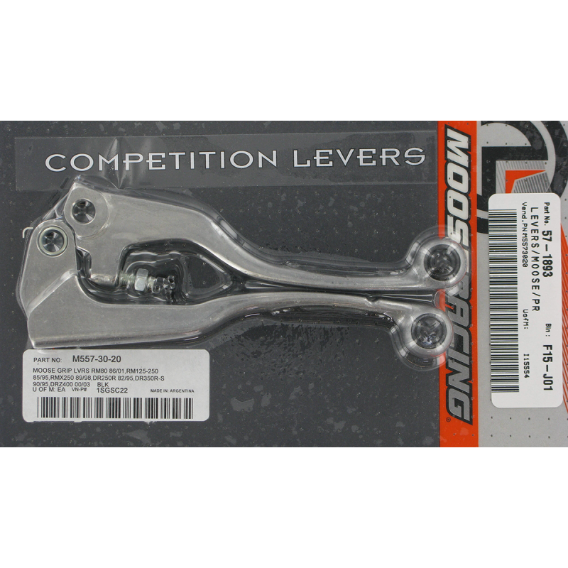 Competition Lever Set - Black - M557-30-20