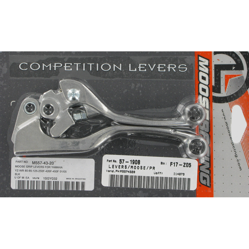 Competition Lever Set - Black - M557-43-20