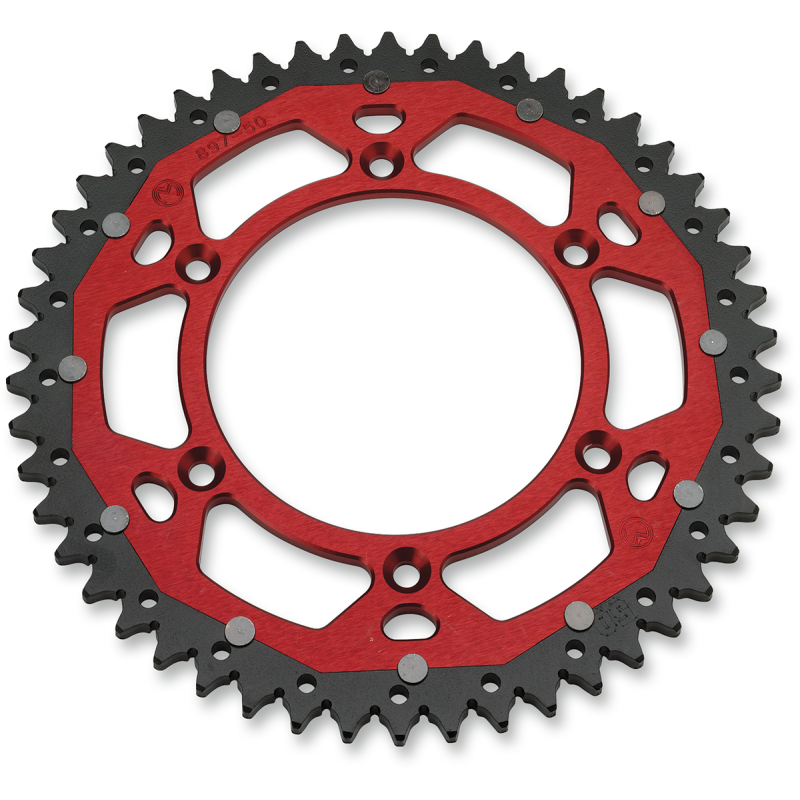 Dual Sprocket - 50T - Red