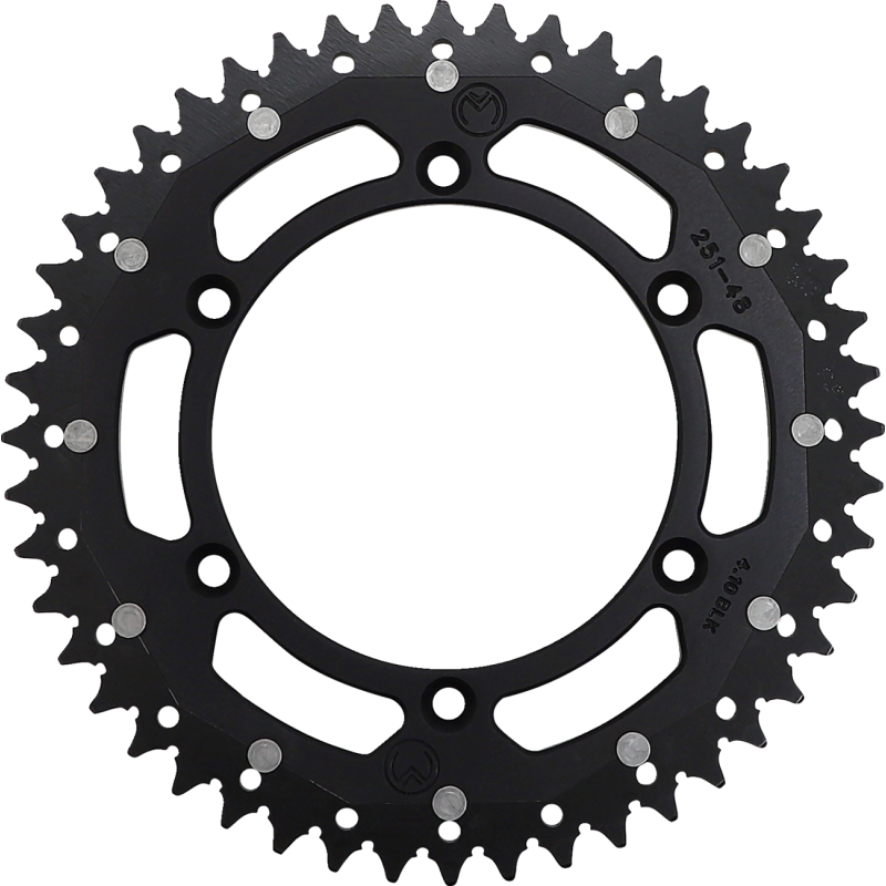 Moose Offroad Dual Sprocket - 48T Black