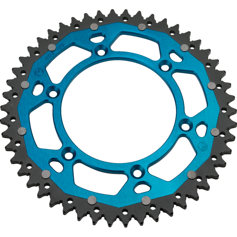 Moose Offroad Dual Sprocket - 50T Blue