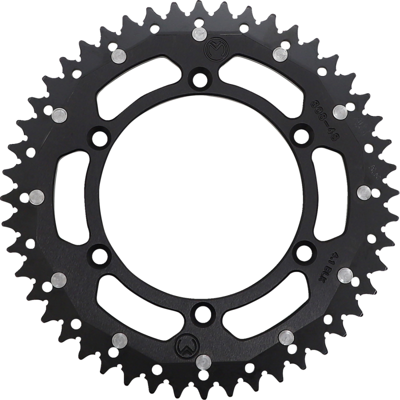 Moose Offroad Dual Sprocket - 48T Black