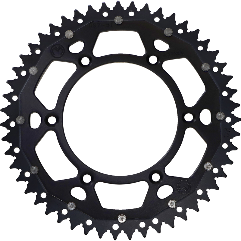 Moose Offroad Dual Sprocket - 51T Black