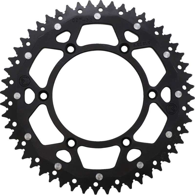 Moose Offroad Dual Sprocket - 52T Black