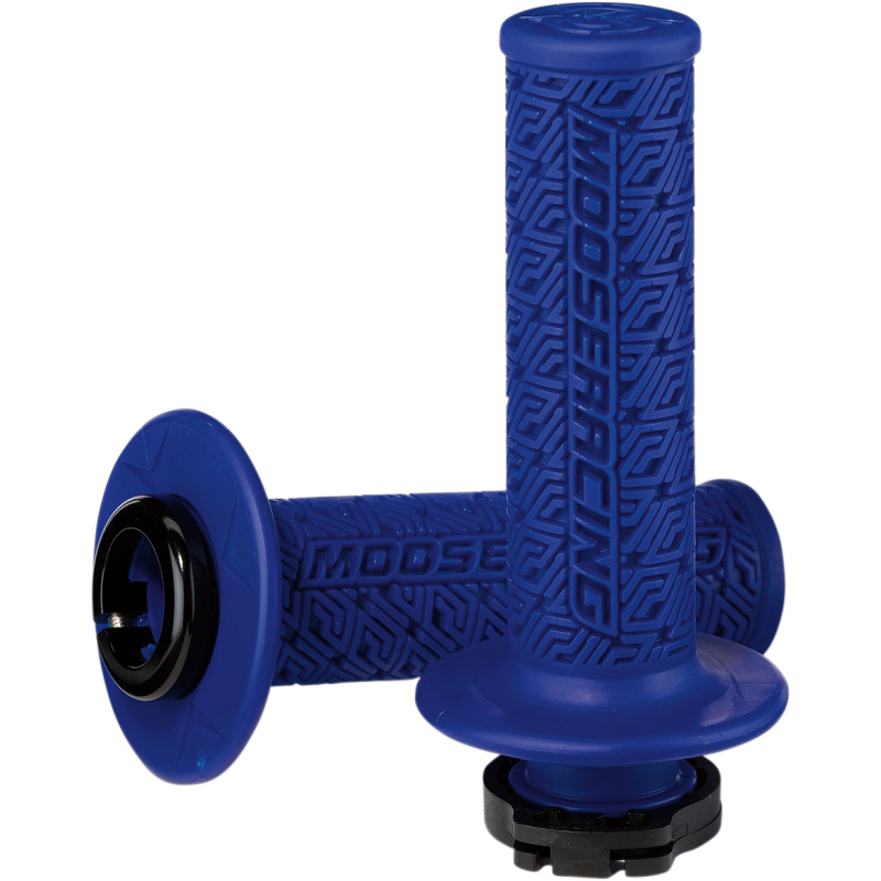 Lock-On Grips - Blue/black