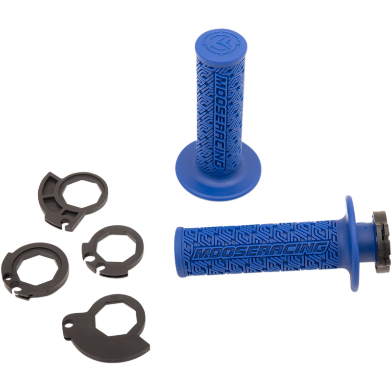 Lock-On Grips - Blue/black