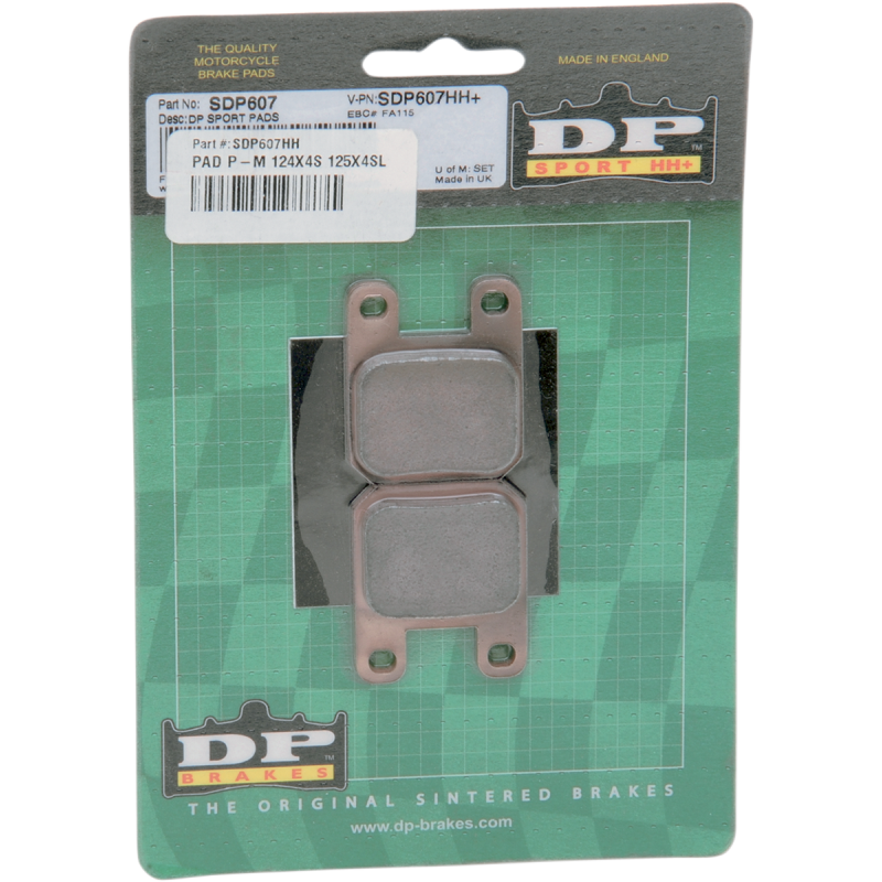 SDP Sport HH+ Front Brake Pad for Kawasaki KLX250S/SF 09-10