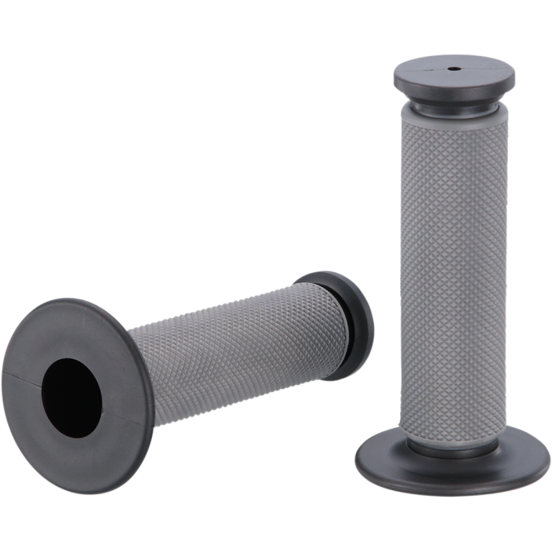 Moose Offroad Qualifier Grips - Full Diamond Gray/black