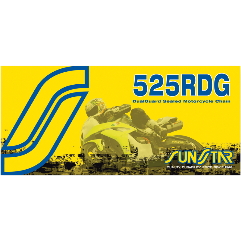 Sunstar RDG DualGuard Sealed Motorcycle Chain