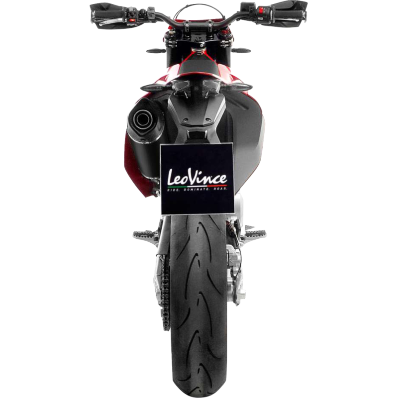 Nero Slip-On Muffler, Black stainless steel, GASGAS ES/SM 700 22-24