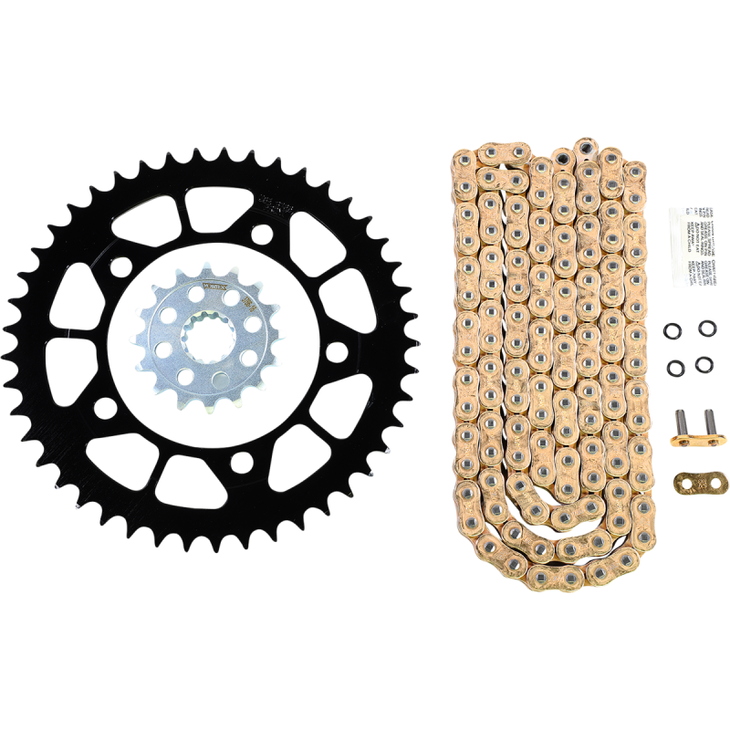 Vortex GFRA Aluminum Chain Kit (Gold) for BMW S1000RR 20-23