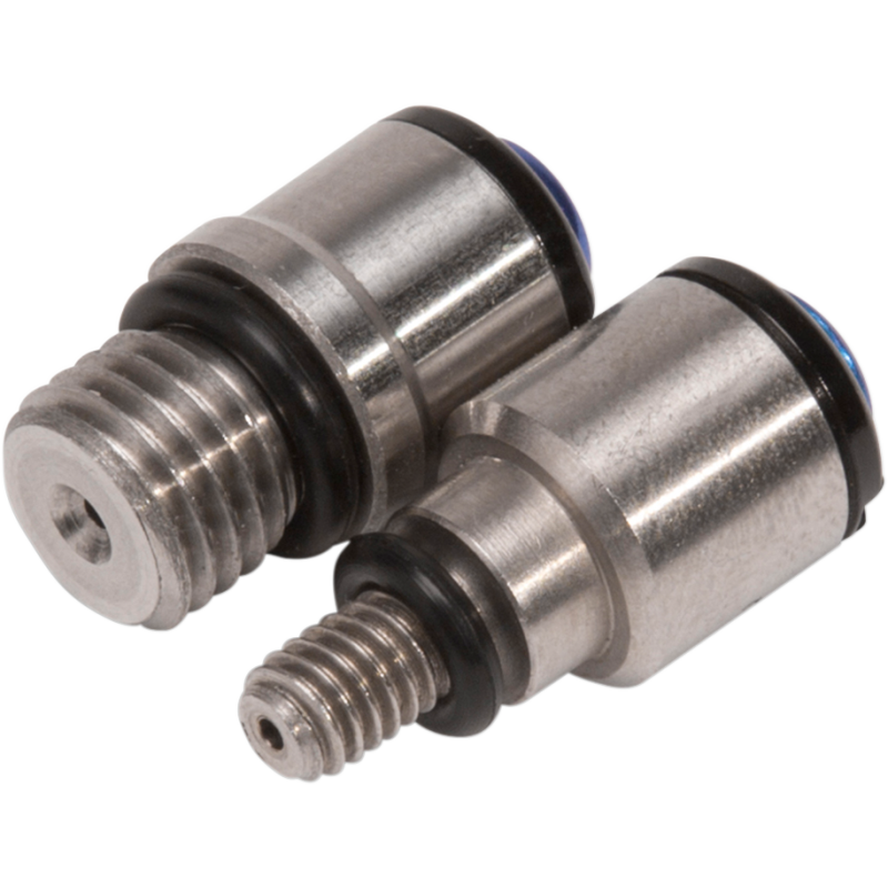 Micro Bleeders - M4 x 0.7 and M8 x 1.0 Silver