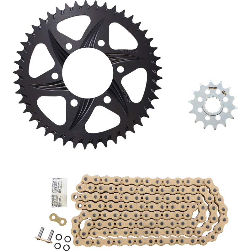 Vortex Chain Kit - Gold - Kawasaki ZX636 Ninja / ZX-6R 19-24
