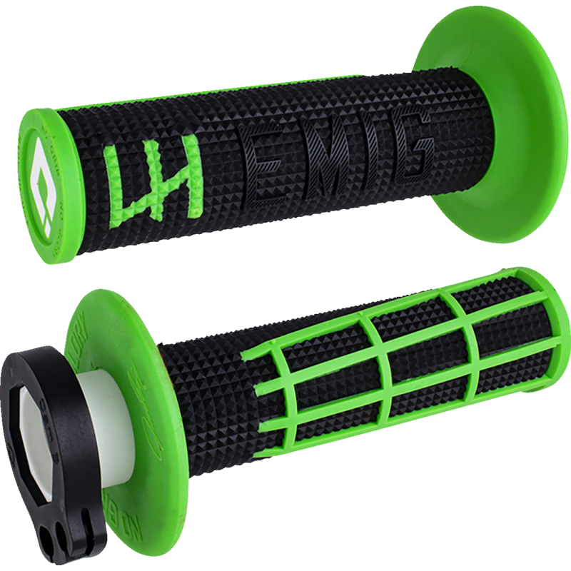 EMIG 2.0 V2 Lock-On Grips - Black/green