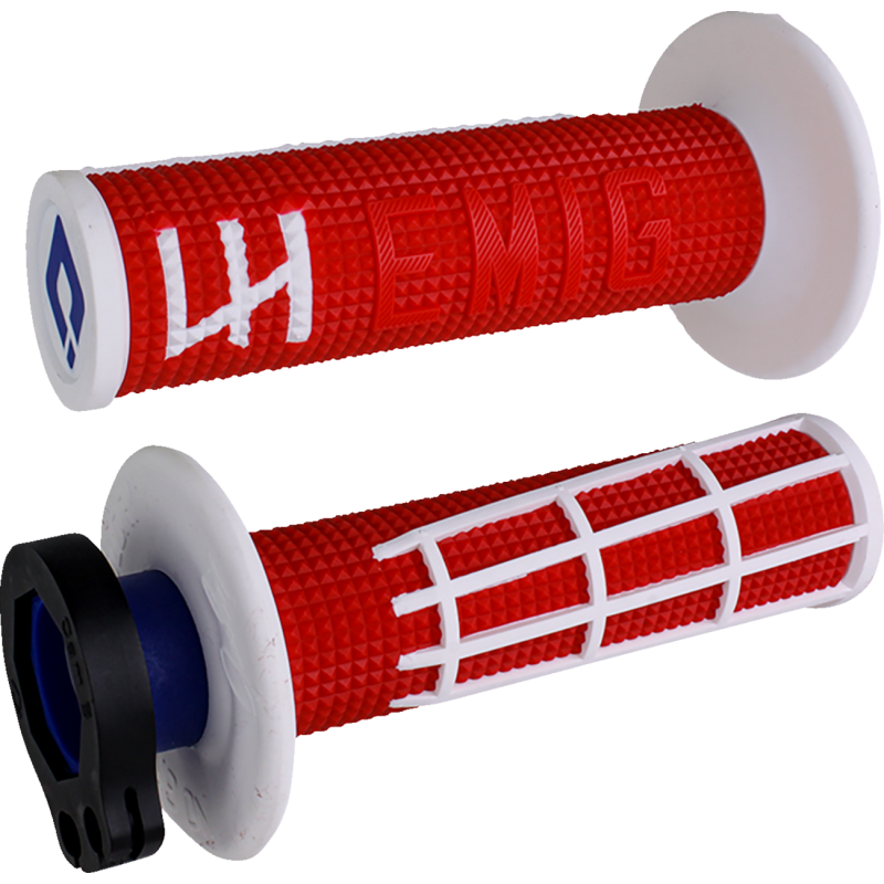 EMIG 2.0 V2 Lock-On Grips - Red/white
