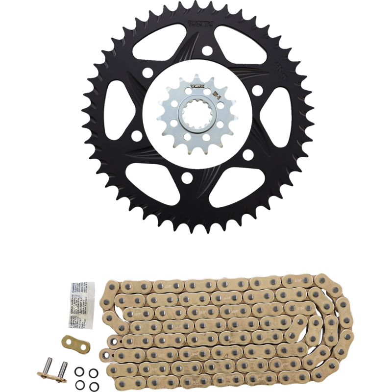 Vortex Chain Kit - Gold - Yamaha FZ-10 17