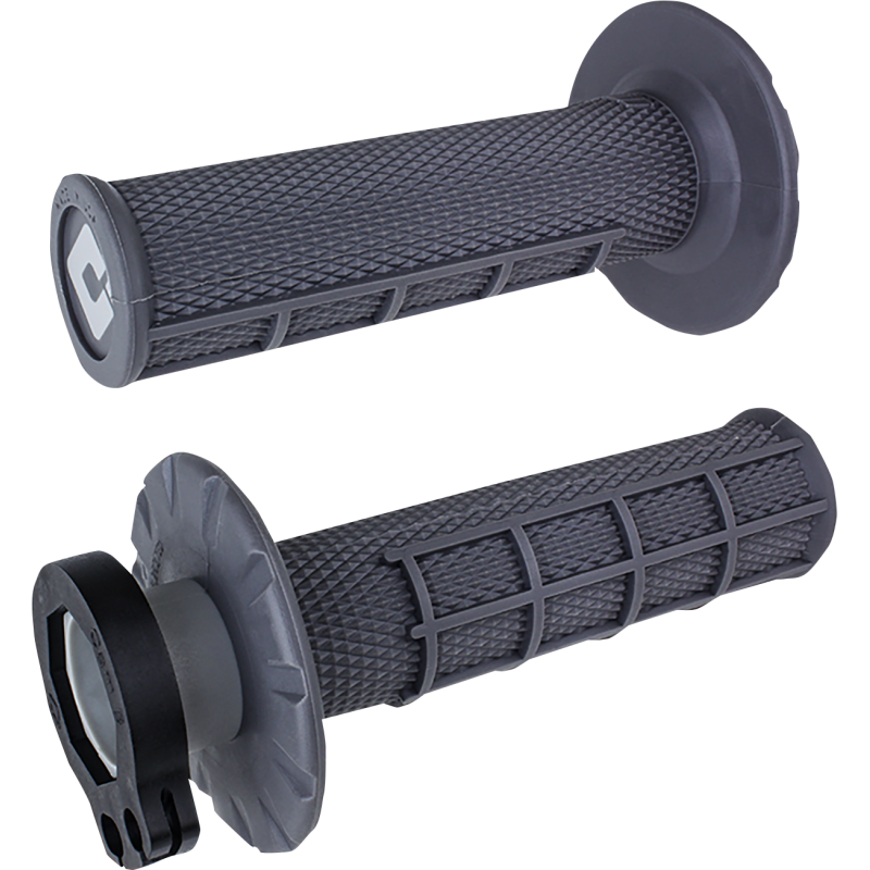 ODI Lock-On™ MX Grips - Half-Waffle - Graphite