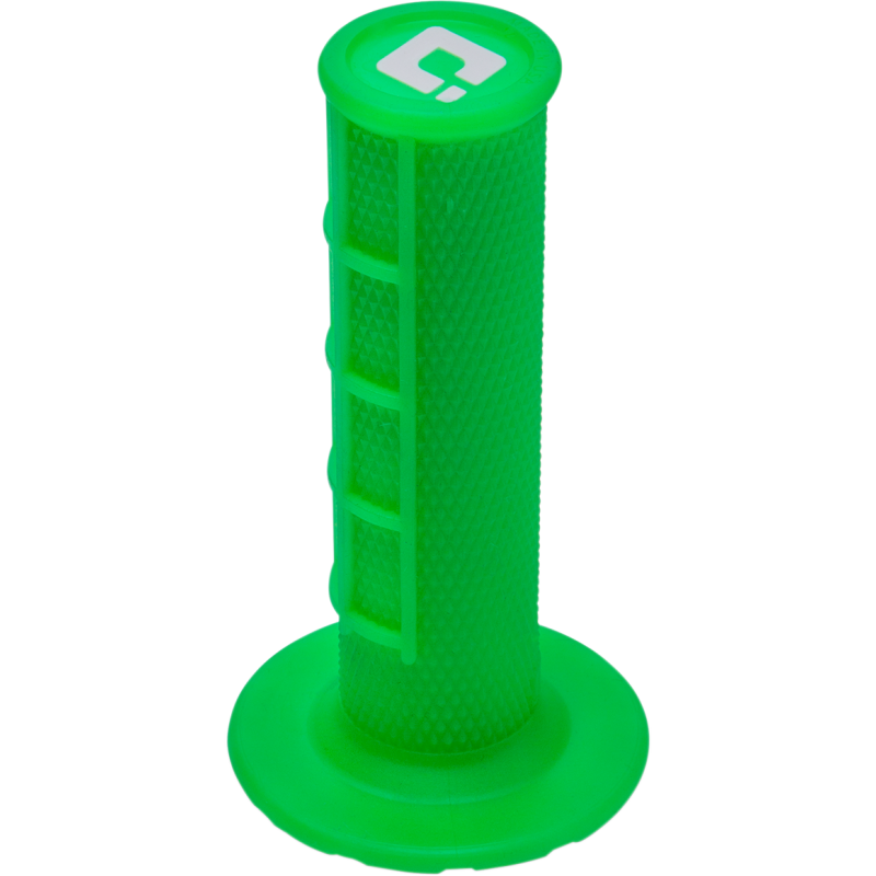 ODI Lock-On™ MX Grips - Half-Waffle - Fluorescent Green