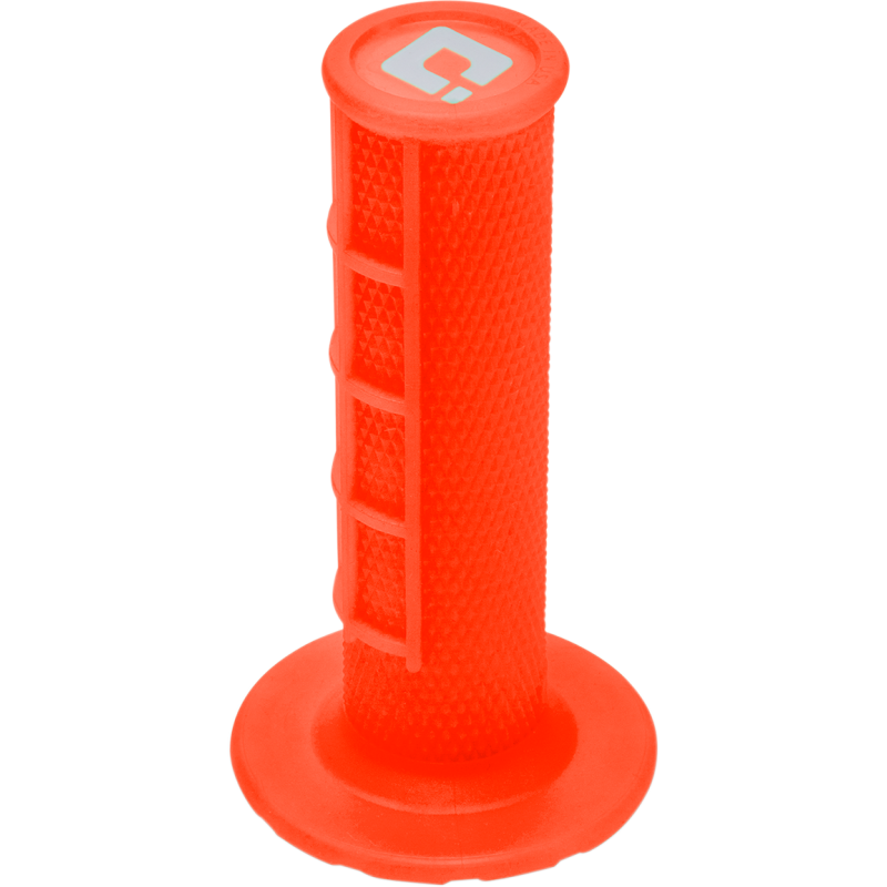 ODI Lock-On™ MX Grips - Half-Waffle - Fluorescent Orange