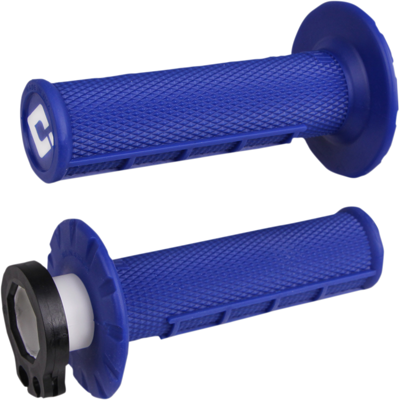 ODI Lock-On™ MX Grips - Half-Waffle - Blue
