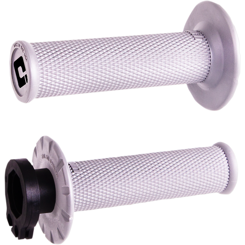 ODI Lock-On™ MX Grips - No-Waffle - White