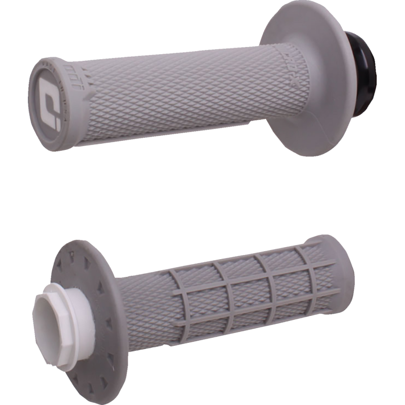 ODI Micro-X V2 Lock-On™ Grips - Gray/silver